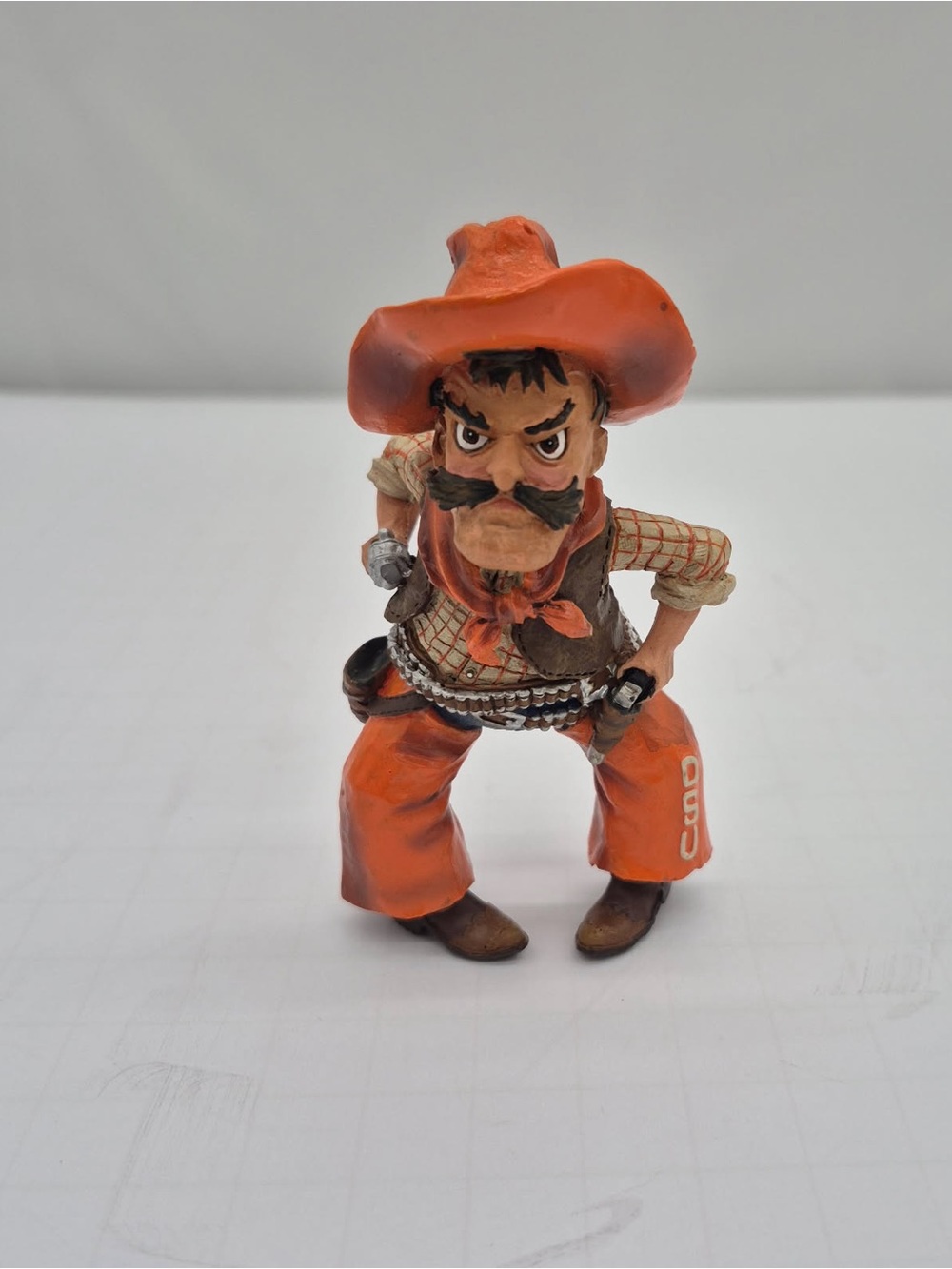 OSU Oklahoma State Cowboys Pistol Pete Mascot Figurine College Collectible